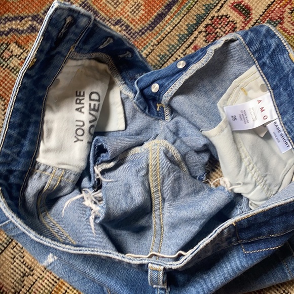 AMO babe short size 25 in dive bar wash - Picture 3 of 5